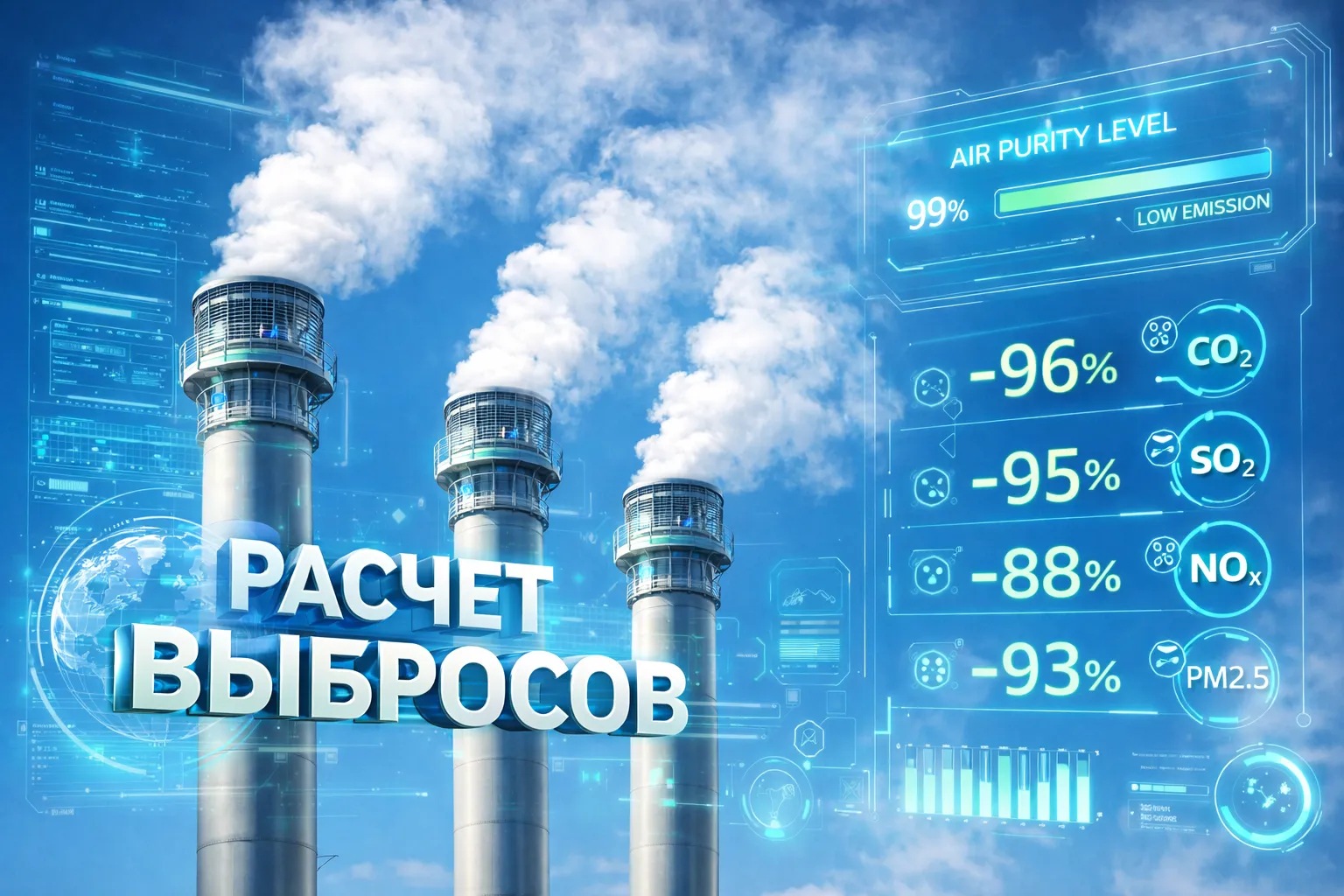 Расчет рассеивания выбросов в атмосфере